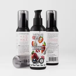 SGAN ioni gel oralno mazivo sa ukusom jagode sa kremom, 100 ml