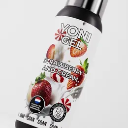 SGAN ioni gel oralno mazivo sa ukusom jagode sa kremom, 100 ml