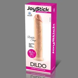 Telesni Dildo Joistick na usisnoj čaši - 19,2 cm.
