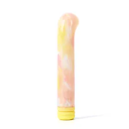 Beiourlover Magic Cane kompaktni vibrator od stakla, žuti