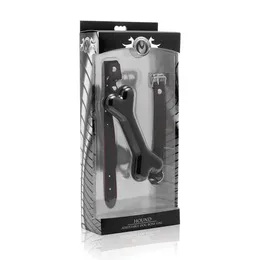 Hound Adjustable Dog Bone gag crni gag