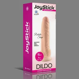 Telesni Dildo Joistick na usisnoj čaši - 16 cm.