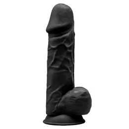 Crni dildo model 2 - 21,7 cm