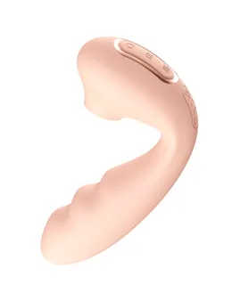 Beiourlover Tara vakuumski vibracioni stimulator sa kontrolom putem aplikacije, bledo roze