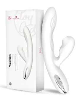 Beiourlover Eria Vibrator sa vakuumskom stimulacijom, tapping funkcijom i grejanjem