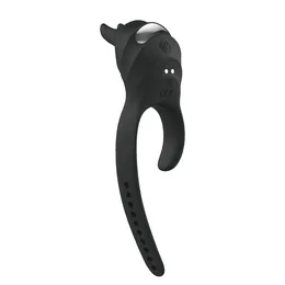 Beiourlover Usagi erekcioni prsten sa ušima i kontrolnim daljinskim upravljačem