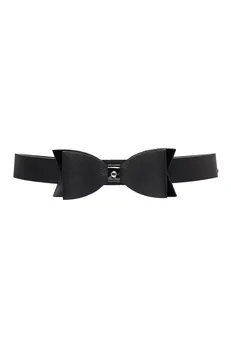 Pecado BDSM Choker, leptir, koža, crna