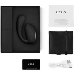 Lelo-Ida Wave Black-vibracioni masažer sa kontrolom preko aplikacije, 9.3 cm (Crna)
