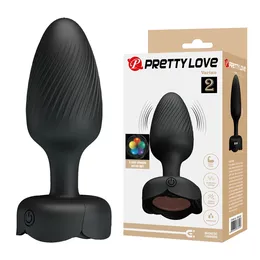 Analni vibracioni stimulator sa pozadinskim osvetljenjem Pretti Love bi-040182