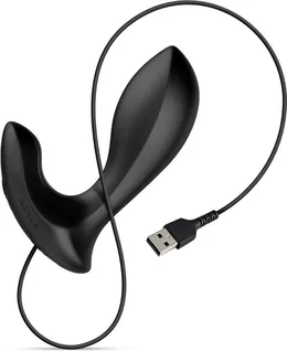 Nekus Duo plug Medium analna vibraciona kutija, Crna