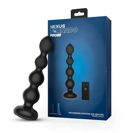 Nekus Tornado Beaded probe Large analna vibraciona kutija sa funkcijom rotacije, Crna