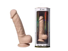 Dildo SILEXD Model 1 Real Skin, telesni, 8