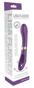 Silikonski vibrator sa sv funkcijom fingeringa