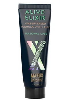Интимный гель на водной основе maxus alive elixir .