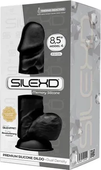 SILEKD model 4 crni dildo - 21,5 cm