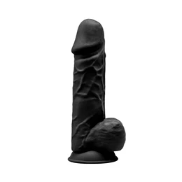 SILEKD model 4 crni dildo - 21,5 cm
