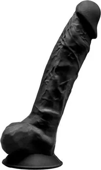 SILEKD model 1 crni dildo - 20,5 cm