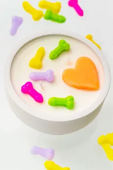 Unutrašnja sveća Pecado BDSM okrugla romantična Večer gr. 80