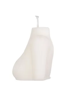 Sveća Pecado BDSM ženska silueta, bela, gr. 49