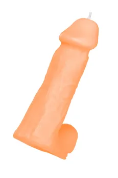 Sveća Pecado BDSM Penis, narandžasta, 98 gr.