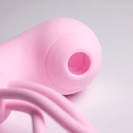 Vakuumski stimulans sa Iouvic vaginalnim vibracijama, roze