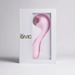 Vibracioni masažer sa delikatnim iouvic strujama, roze