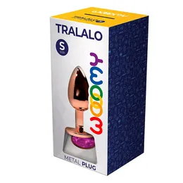 Analna čaura Vooomi Tralalo Size s sa ružičastim kristalom