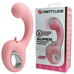 G-tačka Vibrator sa jezičkom Pretti Love erinnies