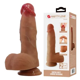 Tečni silikonski Dildo Pretti Love BV-008139N