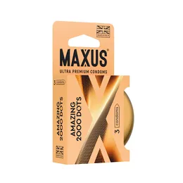 Точечные презервативы maxus amazing dots с железным кейсом