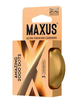 Точечные презервативы maxus amazing dots с железным кейсом