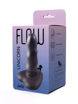 Nerealni dildo Unicorn Mini Black 2047-03lola