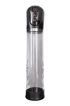 Sekus Men Ekpert Ivar automatska pumpa za penis, ABS plastika, Crna, 32 cm