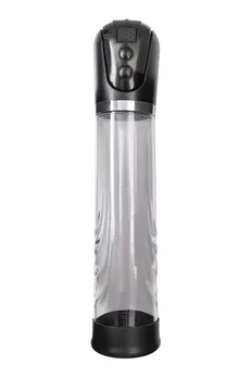 Sekus Men Ekpert Ivar automatska pumpa za penis, ABS plastika, Crna, 32 cm