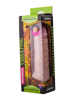 Vibrator realista human formkiberkoža