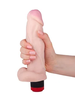 Vibrator realista human formkiberkoža