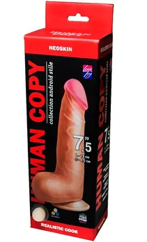 Dildo Human copi na usisnoj čaši, l 190 mm d 45 mm art. 613503
