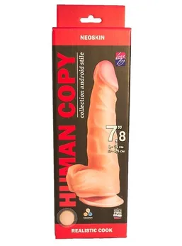 Dildo Human copi na usisnoj čaši, l 190 mm d 45 mm art. 618703