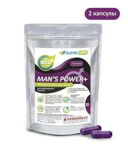 Капсулы для мужчин mans power+ капсулы