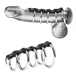 5 prstenasta stezaljka za penis Ring Gates Of Hell With Lead