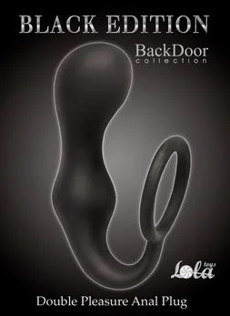 Double Pleasure Anal plug Black 4217-01lola prsten za erekciju