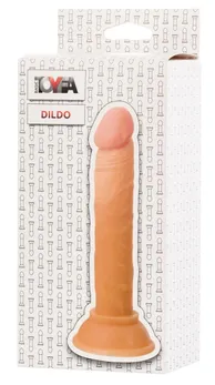 Analni dildo Toifa Basic, PVC, telesni, 14 cm