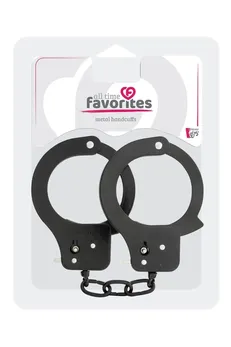 Metal cuffs crne lisice