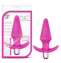 Pink Analni vibracioni test Luke Discover - 12,7 cm.