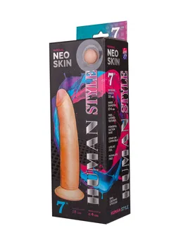 Dildo Human Stile na usisnoj čaši, l 180 mm d 40 mm art. 610606