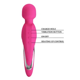 Prettilove Antoniheating vibracioni masažer sa funkcijom grejanja srednje veličine