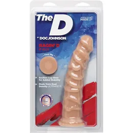 Telesni dildo na usisnoj čaši the D™ Ragin ' D 8 Vanilla-20,32 cm.