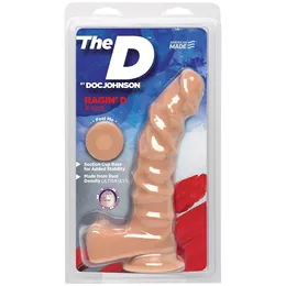 Telesni Dildo The D Ragin D 9 Vanilla 22,86 sm.