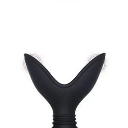 Analni expander sa vibracijom Booti Blaster crni 11,4 cm