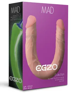 Dvostrani Dildo Ciberskin Mad Pepper - 47 cm